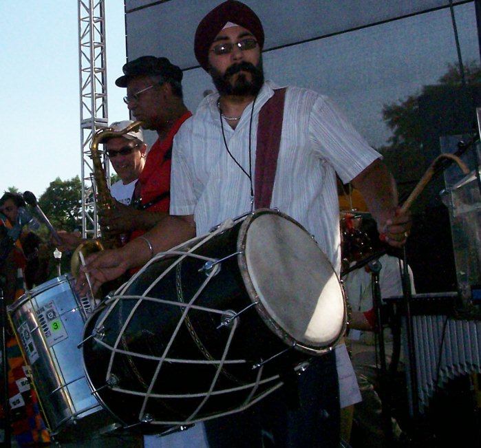 Drummers Drumming